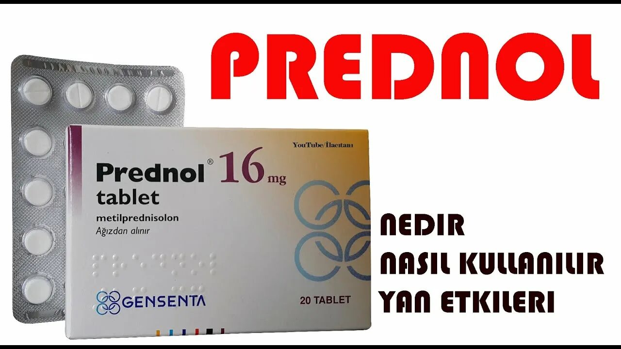 Prednol 4 мг, 20 таблеток, Преднол МетипредТурция - купить с доставкой по выгодн