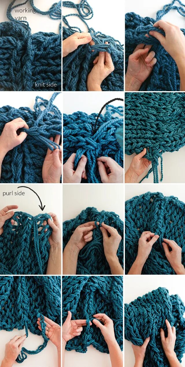 вязание руками. шарф снуд ализе пуффи. шарф из мохера. снуд вязание руками. шарф в руках.