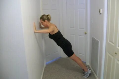 Pins against the wall