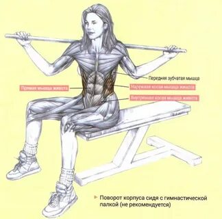 Упражнения на переднюю зубчатую