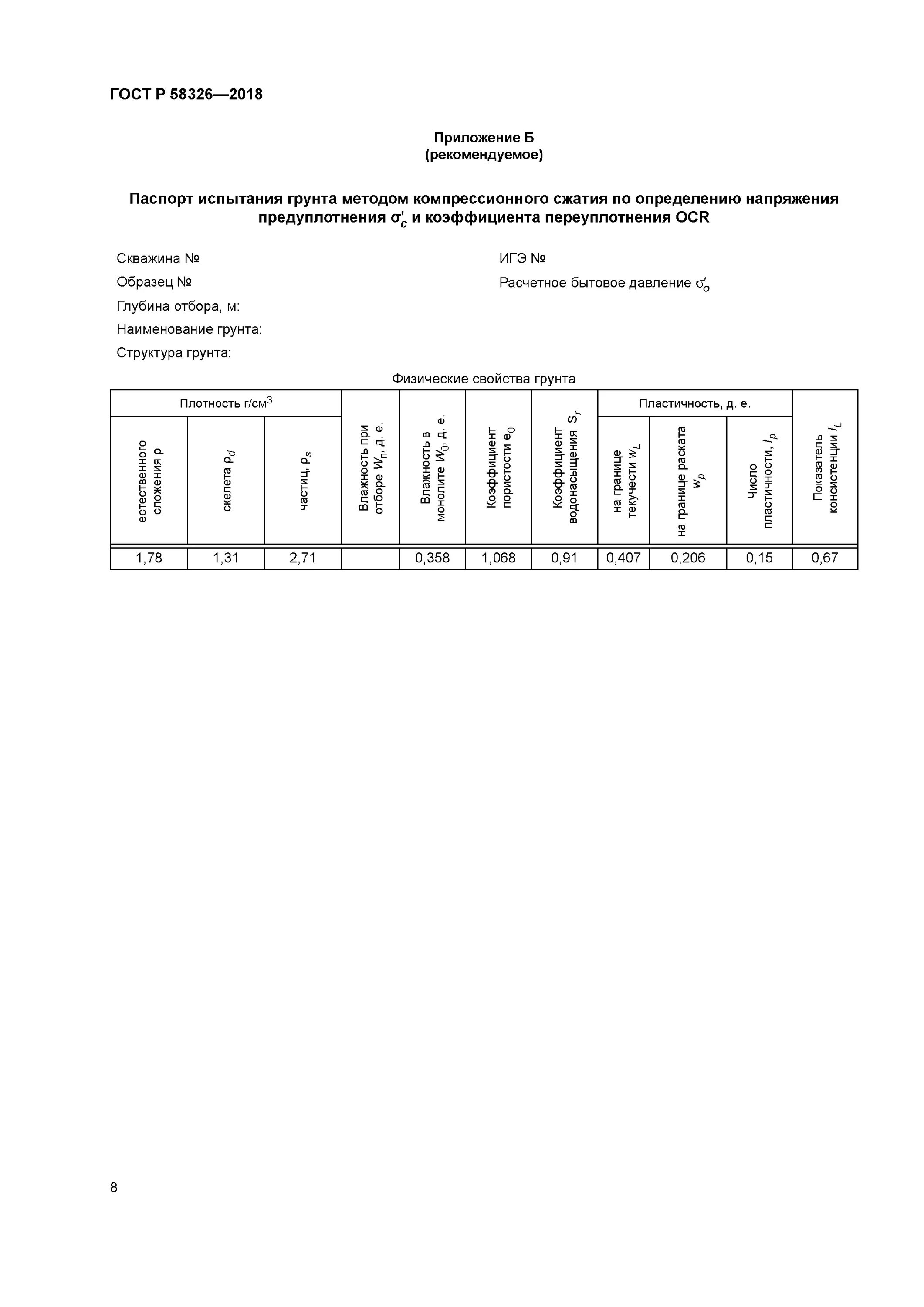 Переуплотнение грунта ГОСТ. ГОСТ компрессионное сжатие. Метод методика гост