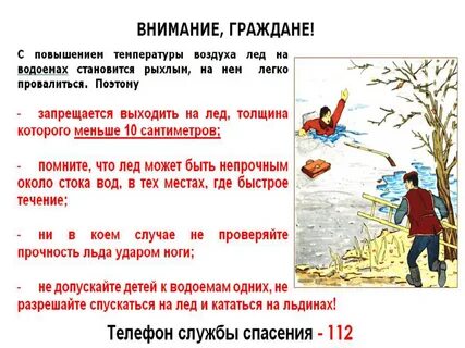 Половодье памятка для детей