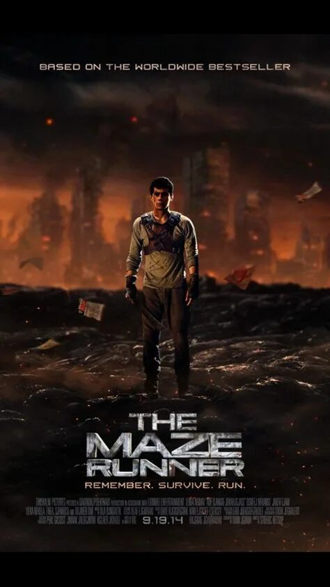 The Maze Runner 2014. The Maze Runner 2014 poster.