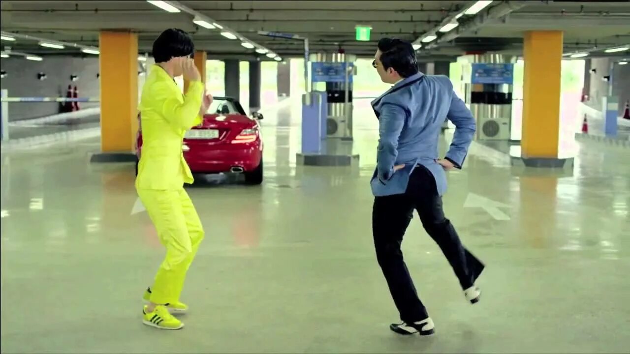 Включи видео oppa gangnam style