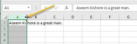 Excel высота по содержимому