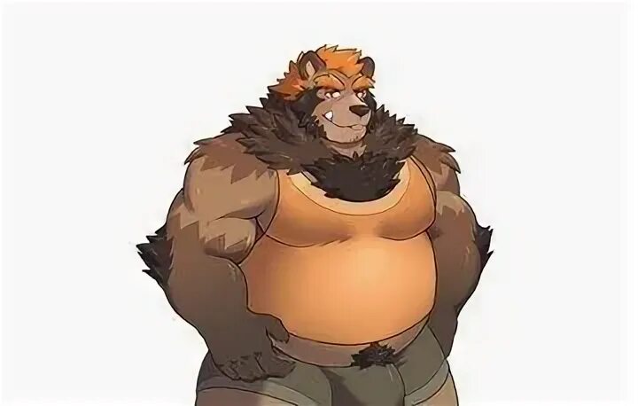Fury bear