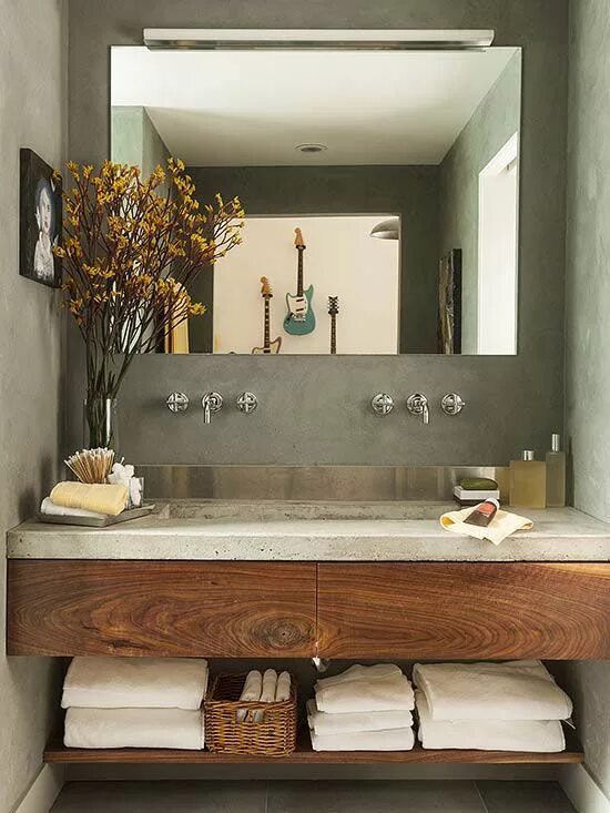 Pin by Martita Quiros F. on cute x2 Bathroom mirror design, Bathroom design, Tre
