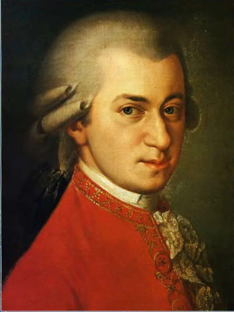 Моцарт портрет.