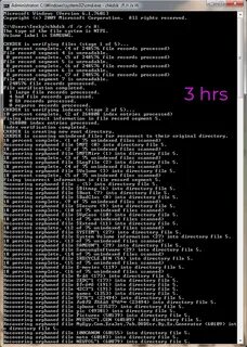 Chkdsk защищен от записи