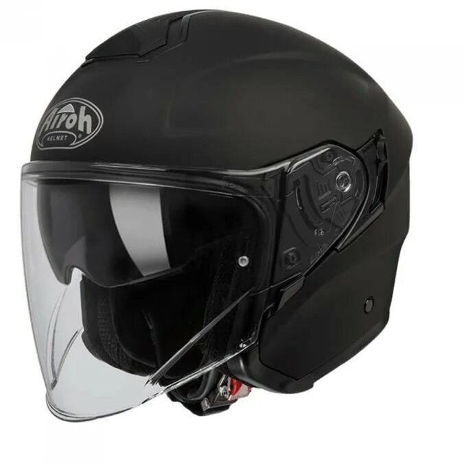 Мотошлем черный матовый. Airoh Hunter Black. Визор Airoh Hunter. Airoh Helmet Hunter. Airoh Twist 2.0 Black Matt.