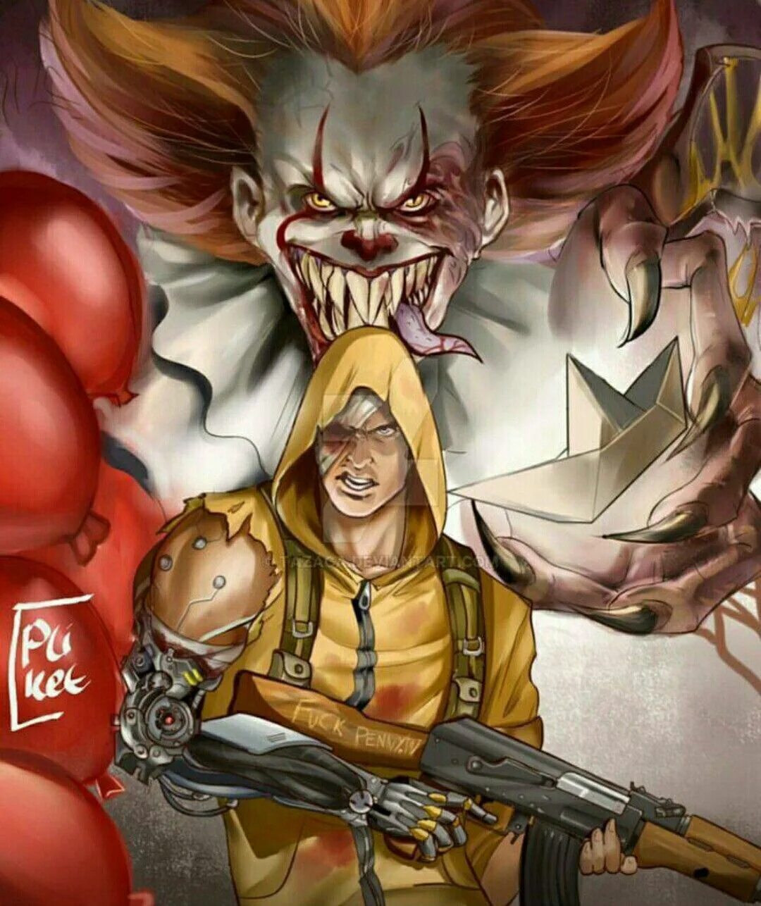 Pennywise vs pennywise