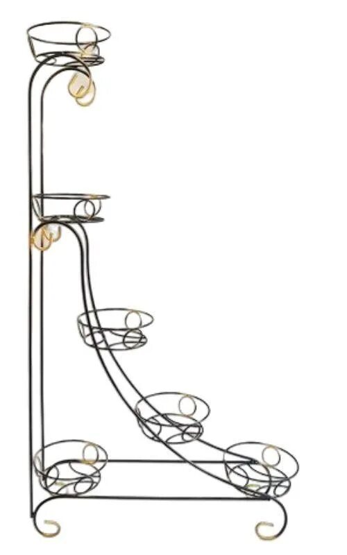 Металлическая подставка для цветов на подоконник. Подставка настенная тройная Каскад. Подставка для цветов 98см Амфора на 7 цветков белое золото. Подставка для цветов Эликор Каскад-2. Цветочница el_Каскад 2 пд2-2-5.