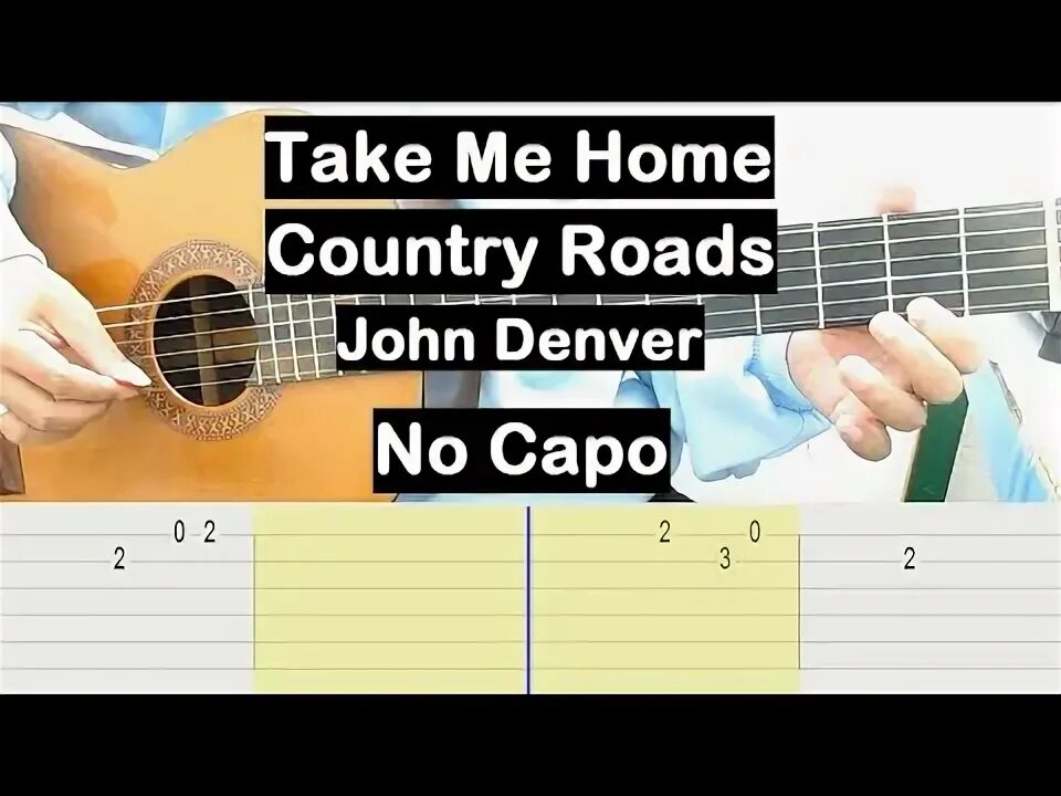 Take on me на гитаре. Кантри на гитаре табы. country roads аккорды. country road гитара.