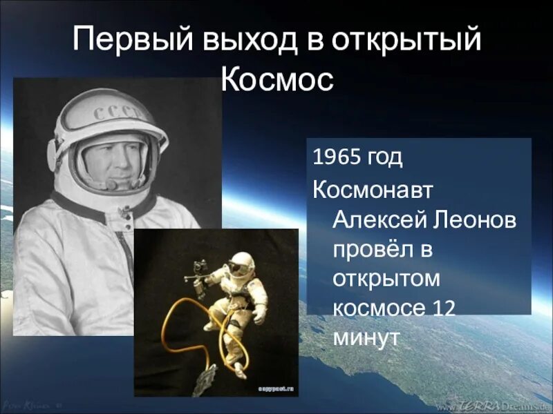 Кто первым полетел в открытый космос. Выход в открытый космос Леонова 1965. Первый выход человека в космос Леонов.