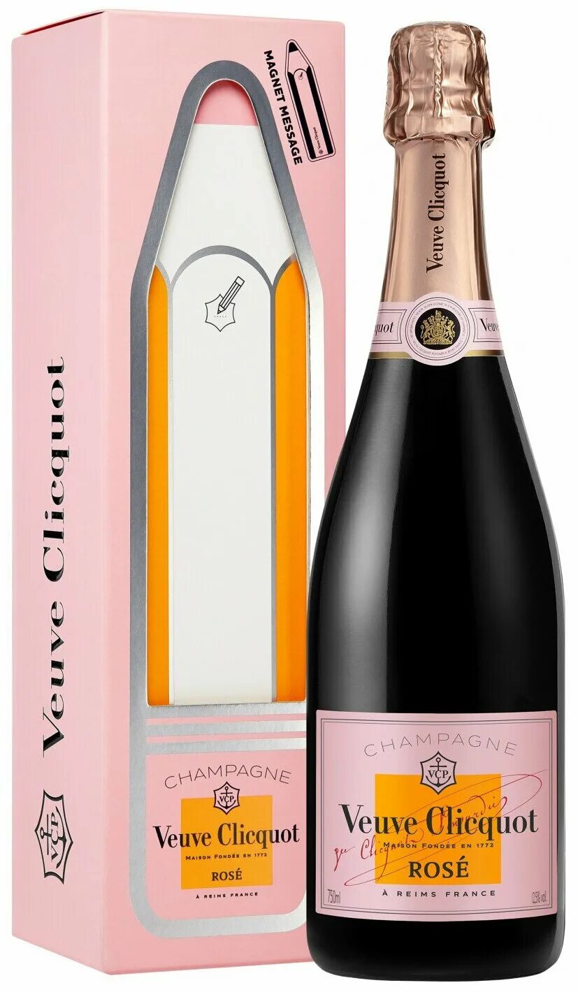 Вдова клико купить в москве. Шампанское Veuve Clicquot Rose 0.75 л. Шампанское влова Кличко. Шампанское Veuve Clicquot, Brut, Gift Box Magnet message 0,75 л. Шампанское Veuve Clicquot, Brut.