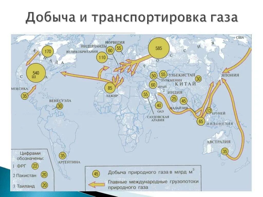 Основная зона добычи