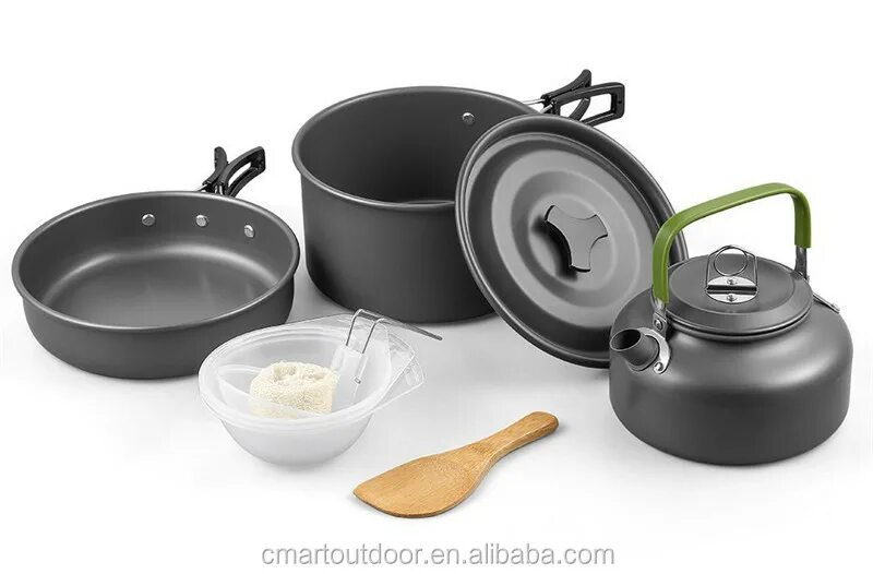 DS-308 набор посуды. Набор туристической посуды Cooking Set DS-102. Набор Cookware Set DS 308 котелок+сковорода+чайник. Набор посуды " Camping Sets Pot" al-500. Cook set