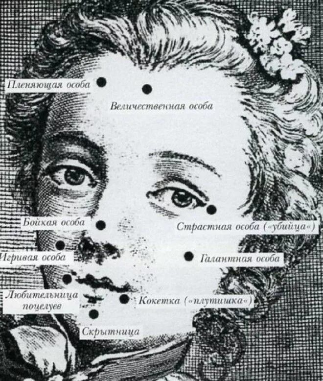 язык мушек. язык мушек в 18 веке. язык мушек. мушка на лице. жюльетта друэ.