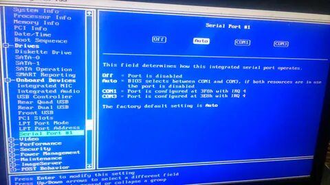 Bios dell inspiron