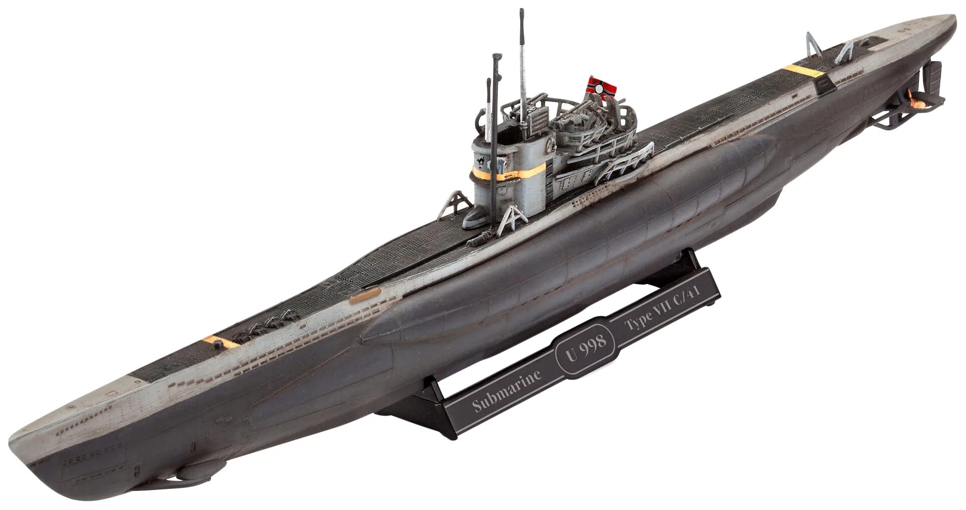 Тип 7 1707. Сборная модель revell model set german submarine type vii c/41 (65154) 1:350. подводные лодки типа vii c/41 revell. модель подлодки u-boat type vii. немецкая подлодка типа vii c41.