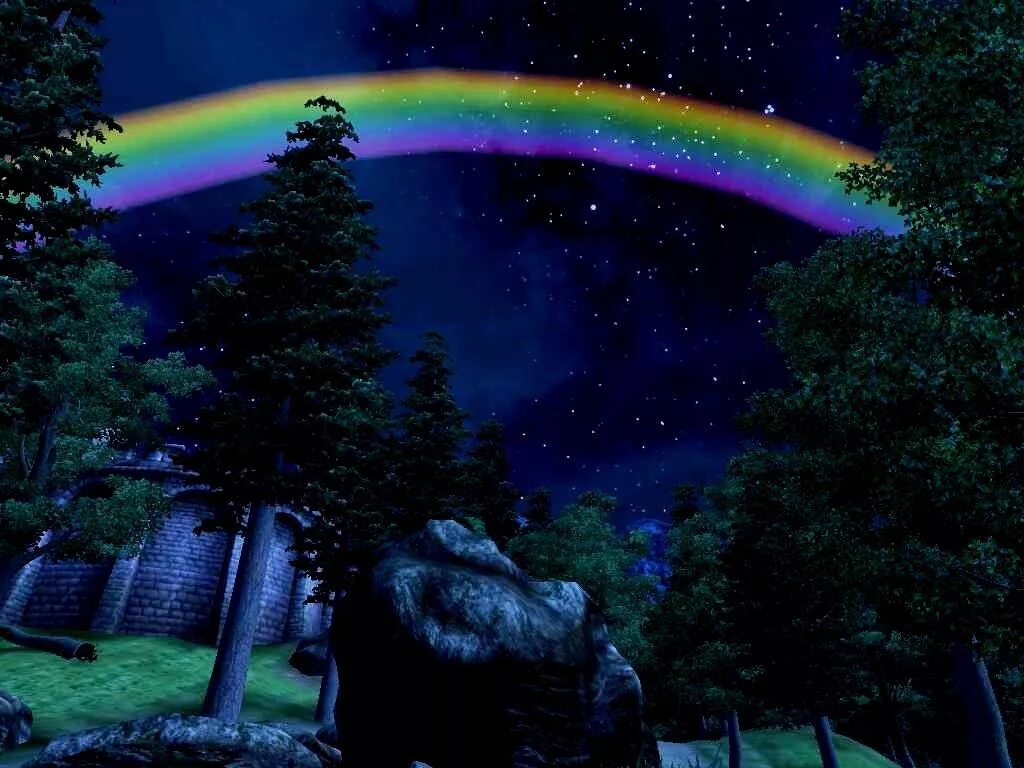 Лунная радуга явление. Лунная радуга. Небесное явление лунная радуга. Радуга ночью. Ночная радуга.