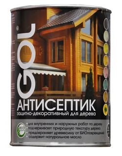 Антисептик защитно декоративный