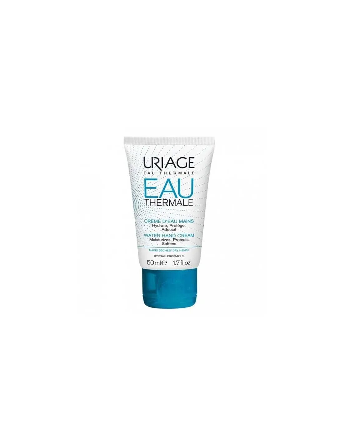 Uriage Eau Thermale Creme. Урьяж увлажняющий крем для рук 50мл. Uriage Eau Thermale Water Cream. Uriage увлажняющий крем для лица Eau Thermale. Увлажняющий крем eau