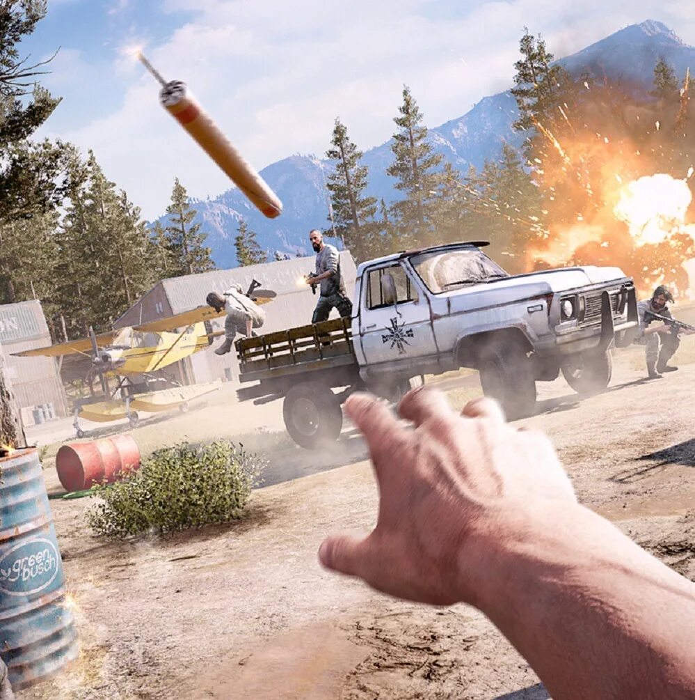 Мир в фар край 5. Фар край 5 сюжет. Коллапс фар край 5. Far cry 5 wallpaper. Фар край 5 джон сид.