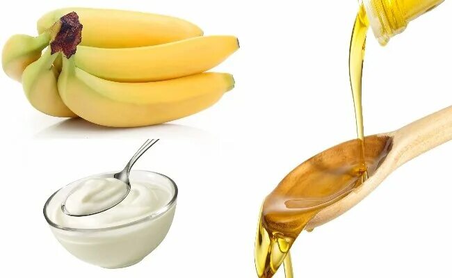 Банан с медом. Маска из банана оливкового масла. Медовые бананы. Банановое масло. Маска оливковое масло мед