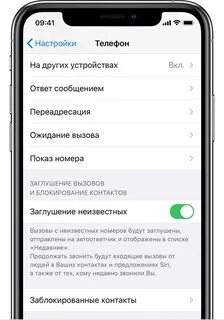 Как отключить нежелательные звонки на айфоне