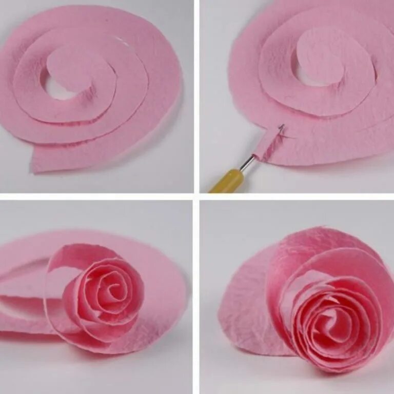Розочки из бумаги своими руками. Как сделать розу из бумаги. Розовки из цветной бумаги.