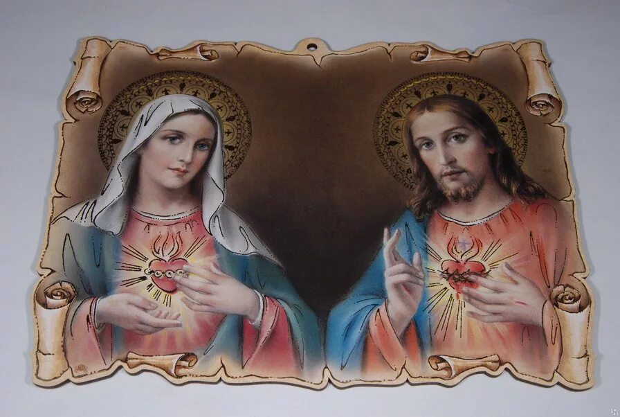 Икона сердце. Сердце иисуса христа и девы марии. католические иконы девы марии и иисуса христа. сердце иисуса и марии. икона сердце мании и исуса.