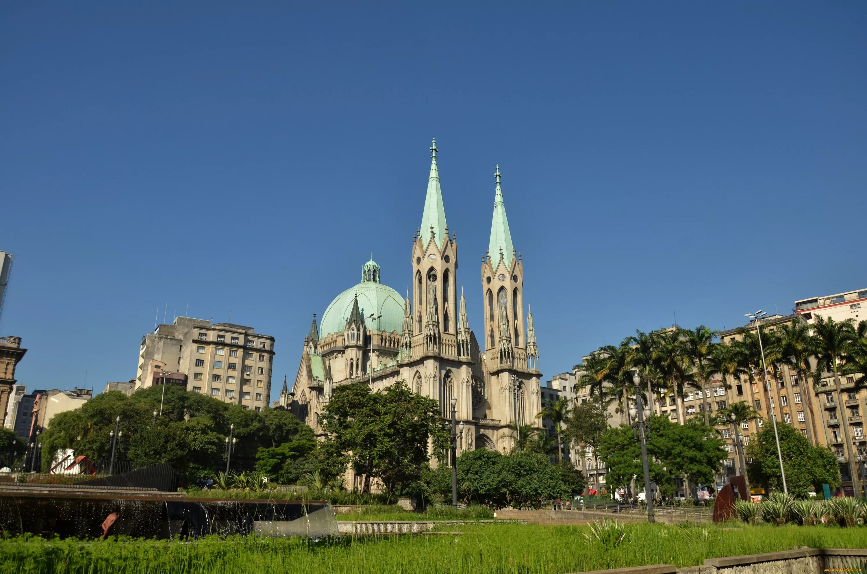 Бразилия сан. Бразилия Sao Paulo Cathedral.