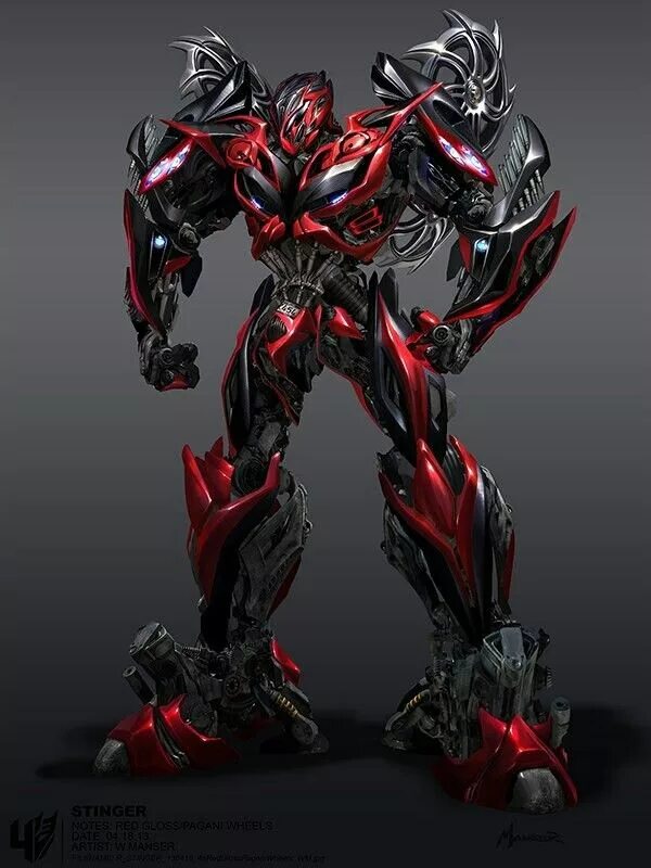 Red transformer. Трансформер Десептикон Стингер. Стингер трансформер Автобот. Трансформер красный Десептикон Стингер. Transformers 4 Stinger.