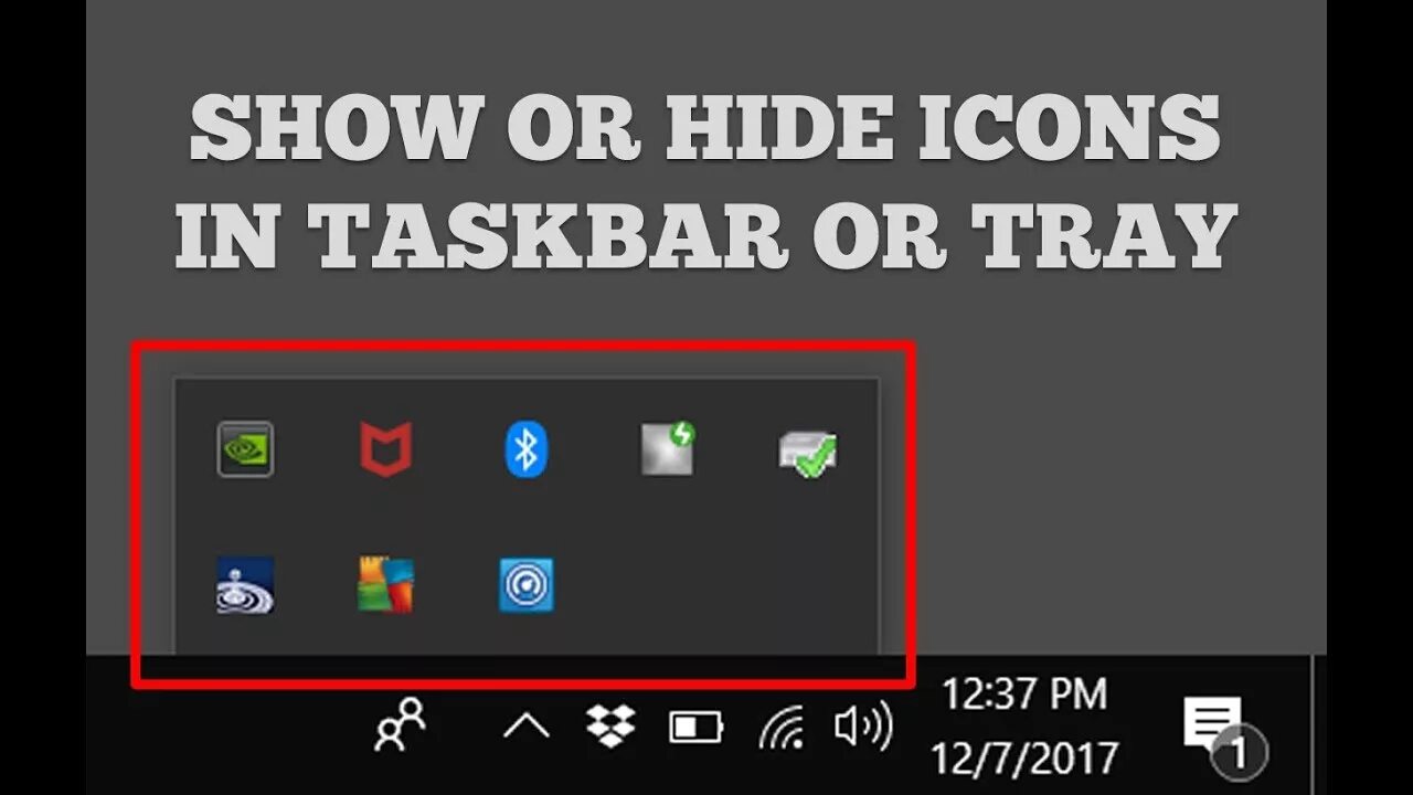 Трей виндовс 10. Tray icon Windows 10. Hide in Tray. Show hidden icon.