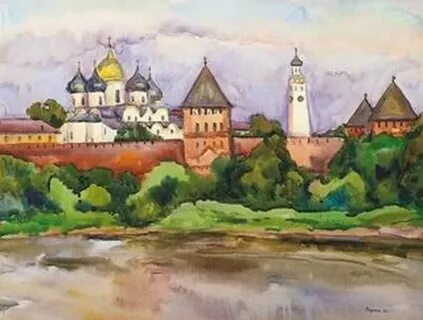 Великий новгород изо 4 класс