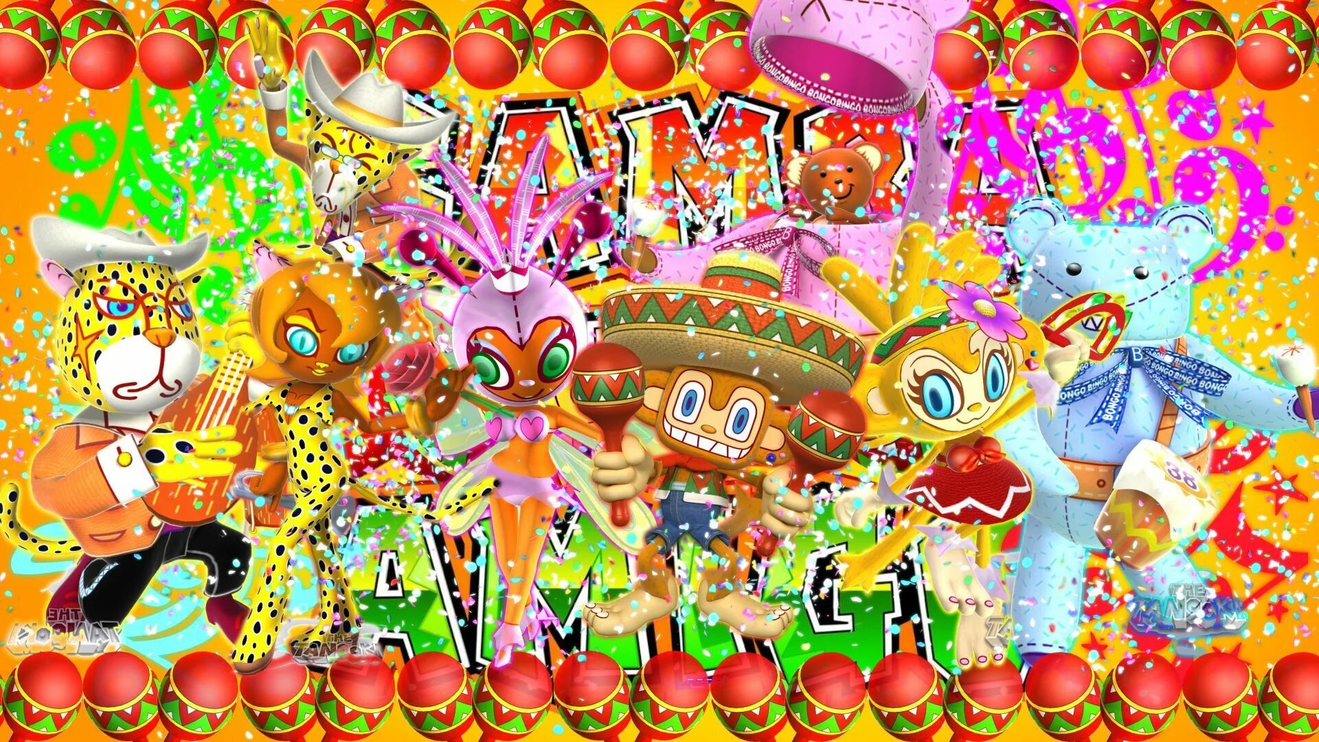 Samba de. Самба де амиго. амиго samba de amigo. персонажи samba de amigo. samba de samba.