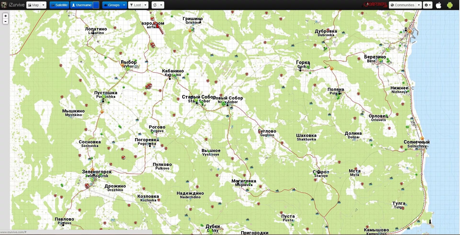 Day z Livonia карта. Карта Дейзи Ливония военные базы. Военные базы в дейз Ливония. Карта Дейзи Ливонии в дейз.