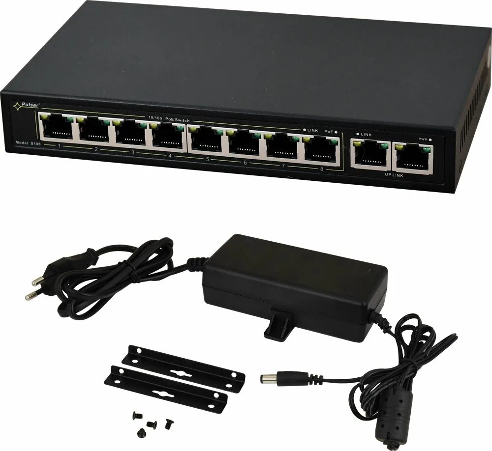 Свитч 10 портов. POE Switch 10/10. POE коммутатор для IP камер с Uplink. Свич 1 портовый. Коммутатор 10 портовый.