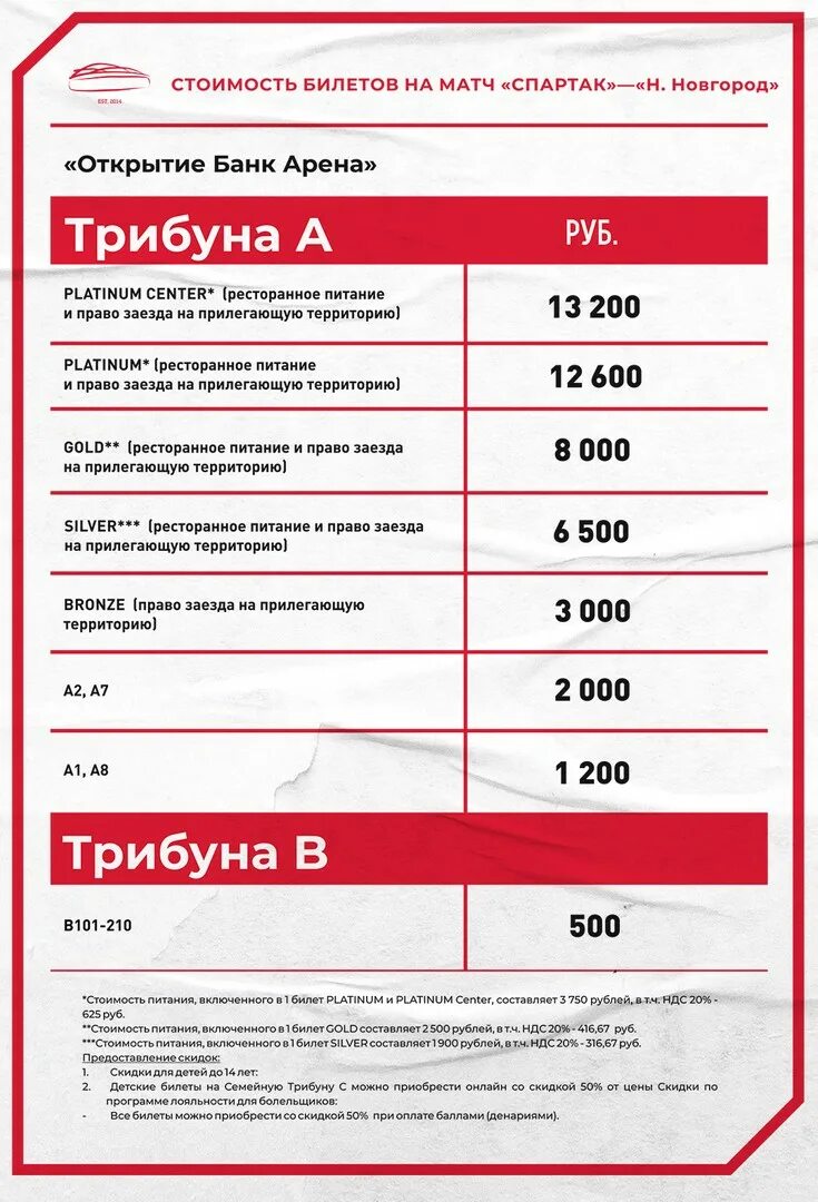 Абонемент на матчи спартака. Абонемент на матчи спартака