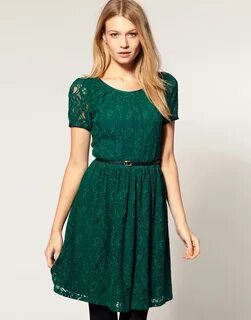 Green dress