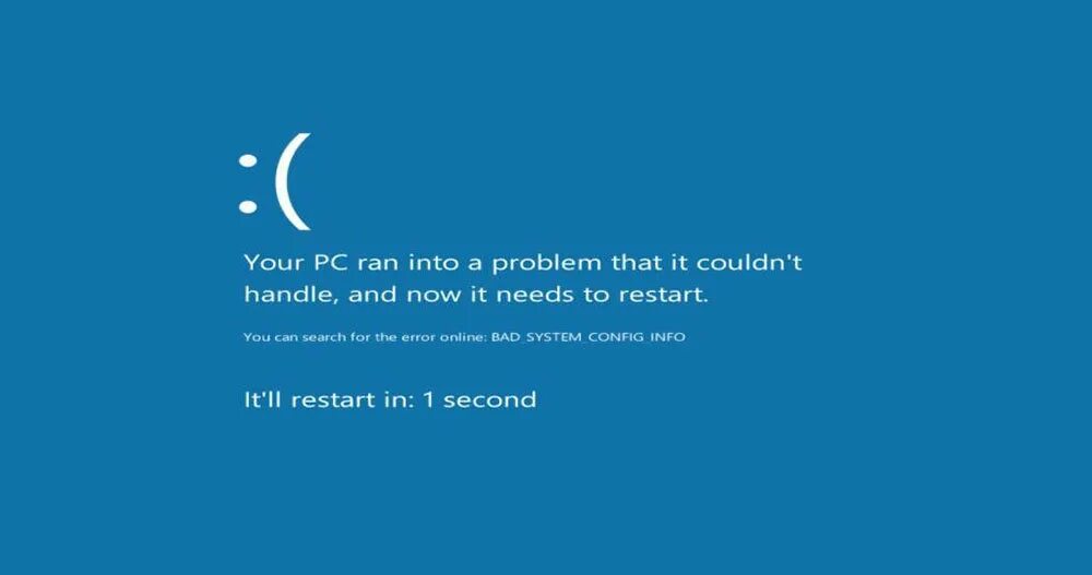Код bad system config info. Ошибка bad system config info. bad system config info windows 10. ошибка bad system config info windows 8.1. ошибка bad system config info windows 10.