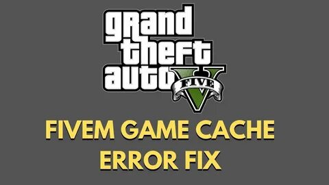 Cache error
