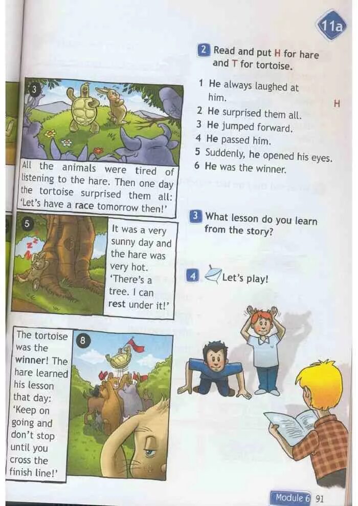 The Hare and the Tortoise 4 класс Spotlight. 4 Класс английский язык учебник страница 90 91. Английский 4 класс стр 90-91. Английский язык 4 класс учебник 2 часть the Hare and the Tortoise. Спотлайт 4 стр 90