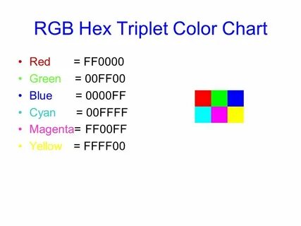 Rgb html