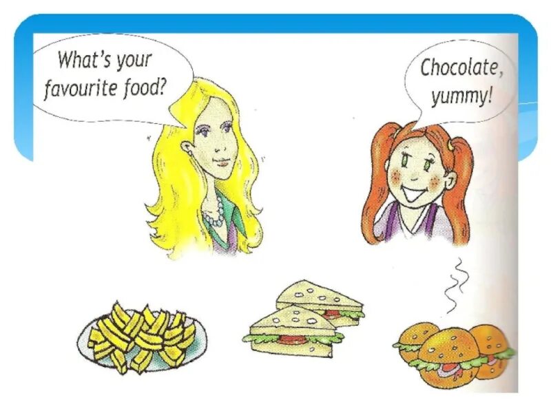 What s your favourite food. Yummy chocolate 2 класс spotlight. Урок по теме food. What s your favorite food. My favourite food презентация.