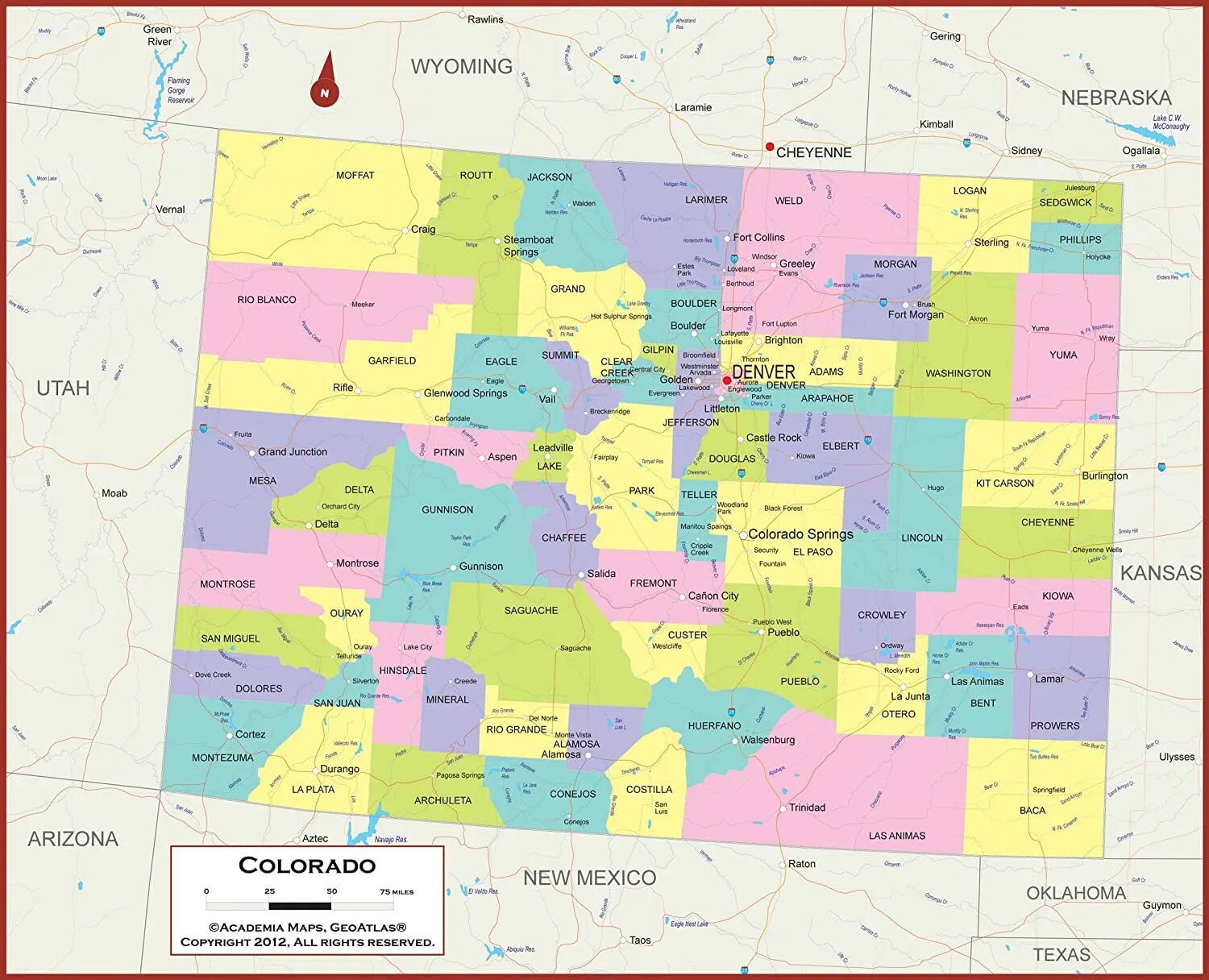 Cos map