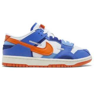 Кроссовки Nike Dunk Low Scrap 'Knicks'-функциональная и долговечн...