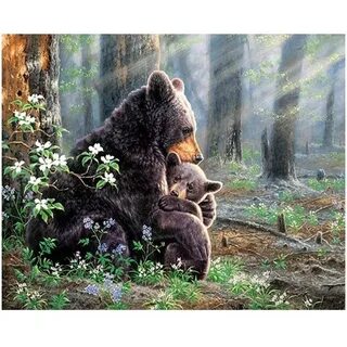 Постер медведь