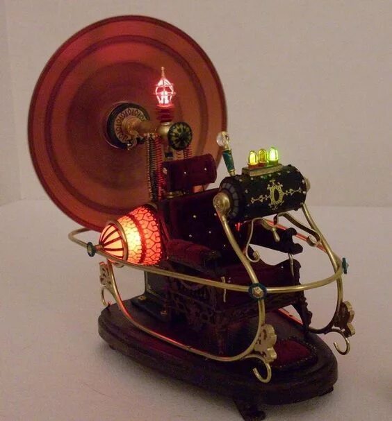 H.G. Wells "The Time Machine" Viaje en el tiempo, Maquina del tiempo, Arte de ci